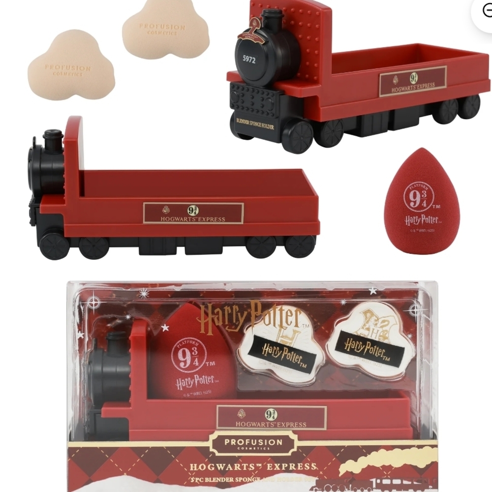 Profusion Cosmetics Harry Potter -Hogwarts Express Sponge Set